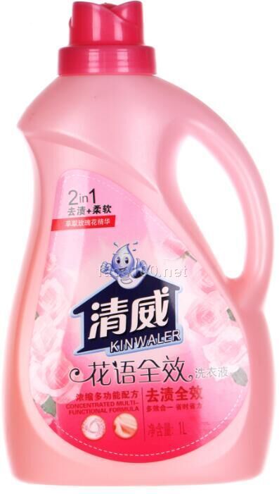 2000ml	清威花語全效洗衣液批發代理