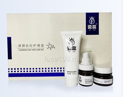 瓷蕊清顏消痘護理套